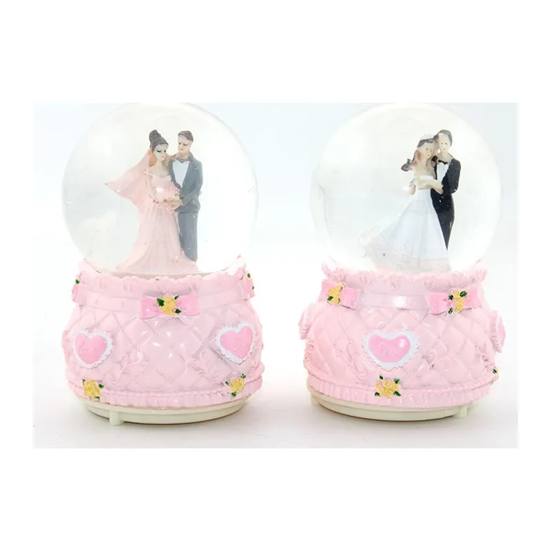 Işıklı Müzikli Kar Küresi 13 Cm Alk1787