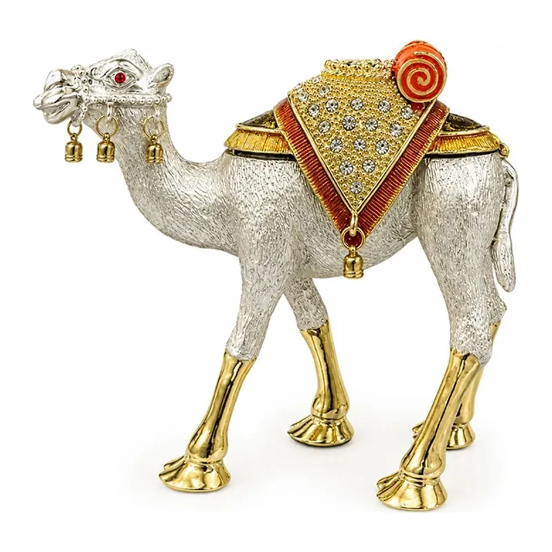 Swaroski Taşlı Tekli Deve Figürü Alk1878