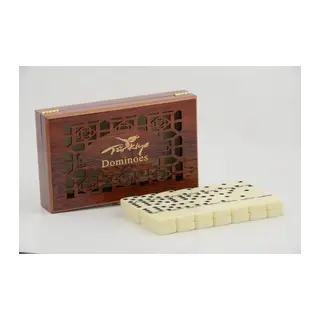 Ahşap Kutulu Melamin Domino Alk2268
