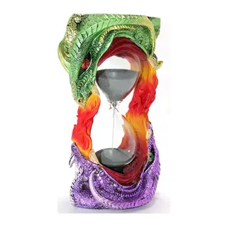 Polyester Dragon Tasarımlı Kumsaati Alk2328
