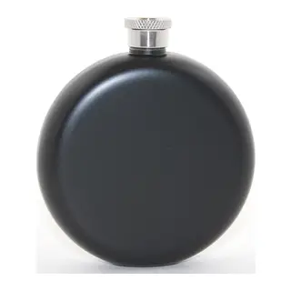 Paslanmaz Çelik Yuvarlak 5 Oz Tekli Matara Alk2678
