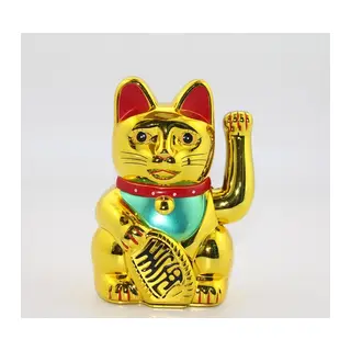 Pilli Sallanan Şans Kedisi - Maneki Neko Alk2933