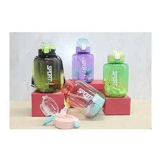 Pipetli Su Matarası 1100 Ml Bpa İçermez Alk3149