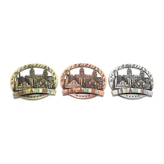 İstanbul Temalı Metal Magnet Alk3329