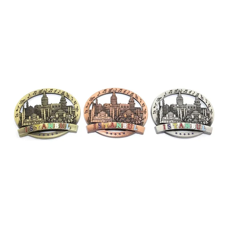 İstanbul Temalı Metal Magnet Alk3329