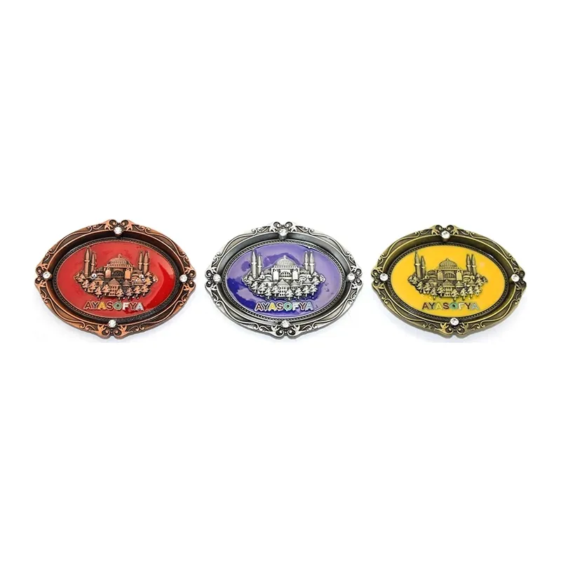 İstanbul Temalı Metal Magnet Alk3335