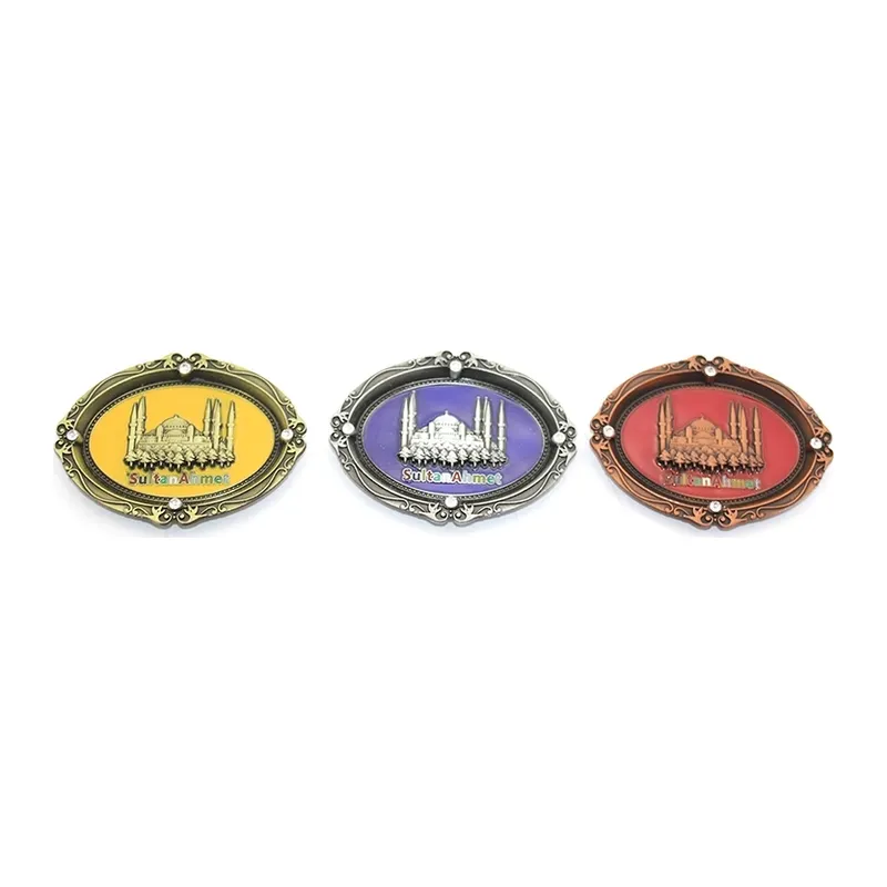 İstanbul Temalı Metal Magnet Alk3336