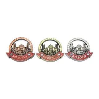 İstanbul Temalı Metal Magnet Alk3338