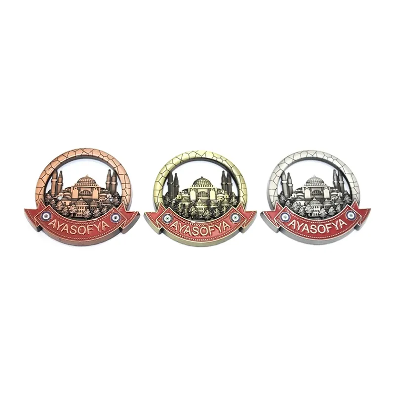 İstanbul Temalı Metal Magnet Alk3338