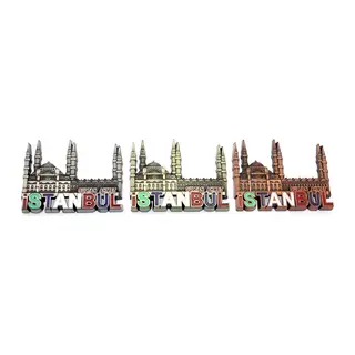 İstanbul Temalı Metal Magnet Alk3341