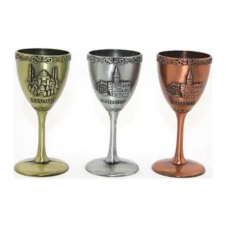 Metal İstanbul Yöresel Kadeh Bardak Alk3352