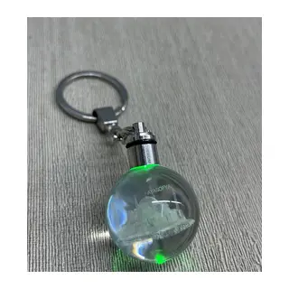 Ledli Ayasofya Tasarımı Kristal Anahtarlık Alk3803