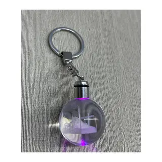 Ledli Sultanahmet Tasarımı Kristal Anahtarlık Alk3804