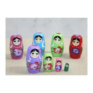 4'lü Ahşap Matruşka Alk3814