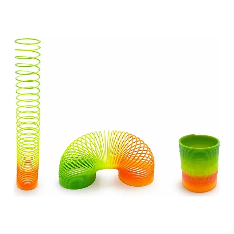 Rainbow Gökkuşağı Stres Yayı - Kutulu Orta Boy Plastik Slinky Oyuncak Alk4005