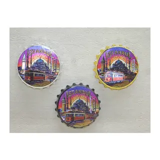 İstanbul Temalı Metal Magnet Alk4340