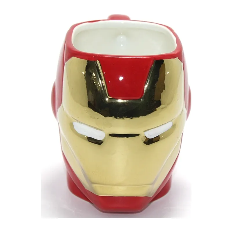 3d İron Man Tasarımı Porselen Kupa Bardak Alk4499