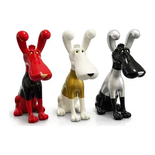 Polyester Sevimli Köpek Figürü Alk4557