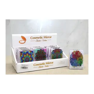 Mandala Desenli Hareketli Sulu El Aynası Alk4583