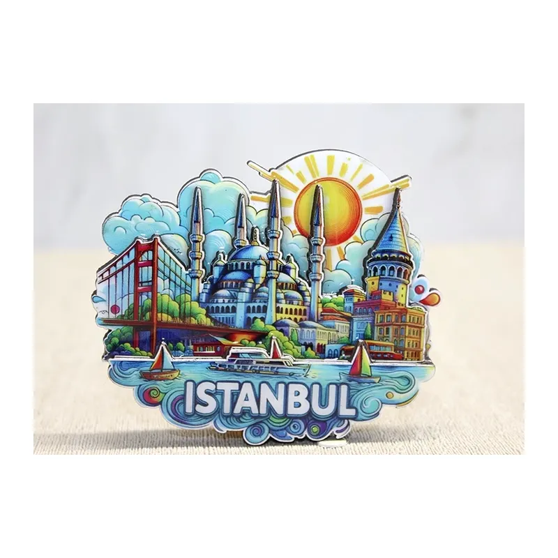 Ahşap İstanbul Temalı Magnet Alk4600