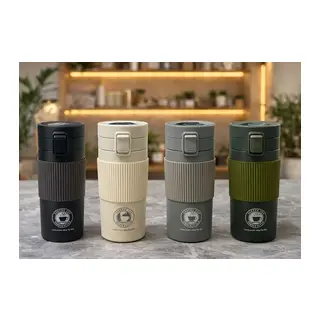 500 Ml Paslanmaz Çelik Termos Dereceli Mug - Sızdırmaz Kapaklı Çift Katmanlı Dereceli Termos Alk4627