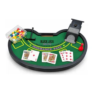 Masa Üstü Blackjack Casino Oyun Seti Alk5352