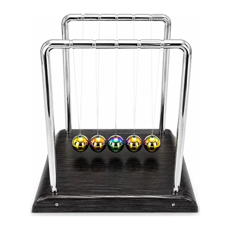 Masa Üstü Newton Beşiği Kinetik Denge Balans Dekoru Alk5395