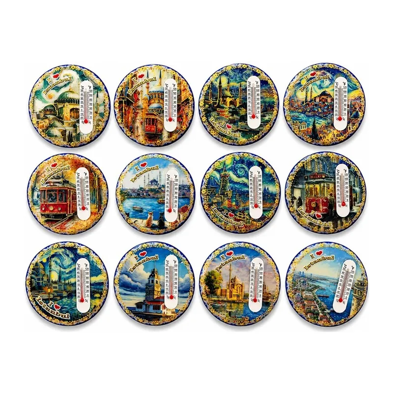 İstanbul Temalı Buzdolapı Süsü Magnet Alk5405
