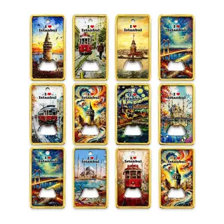 İstanbul Temalı Açacaklı Buzdolapı Süsü Magnet Alk5410