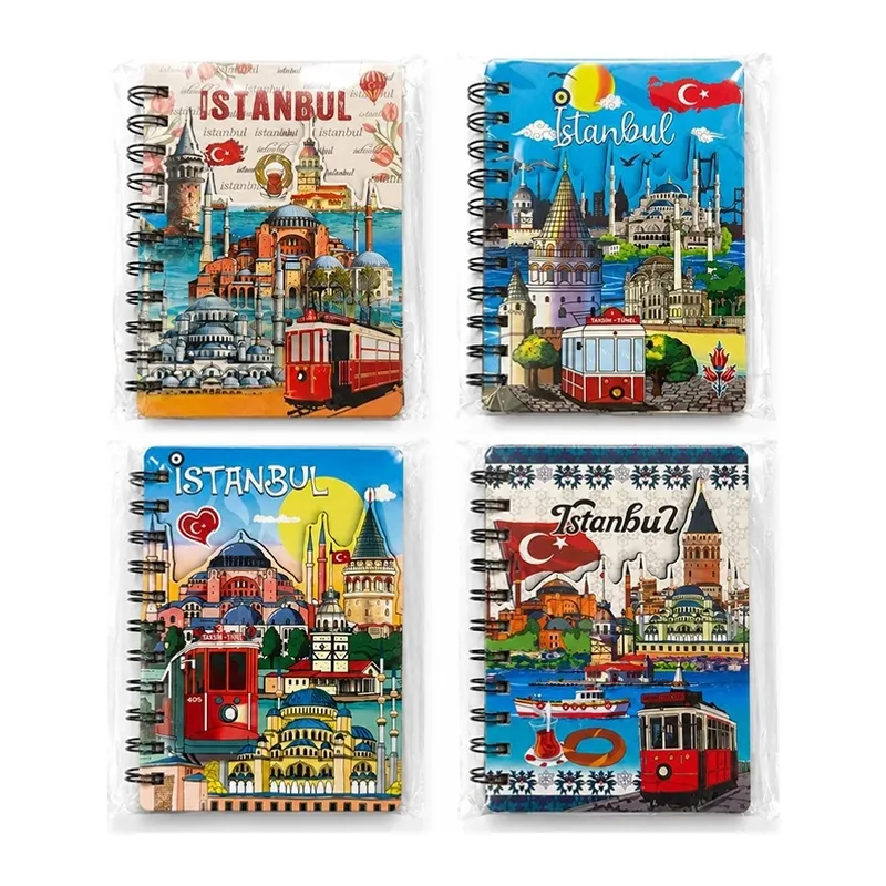 İstanbul Temalı Kabartmalı Defter Alk5823
