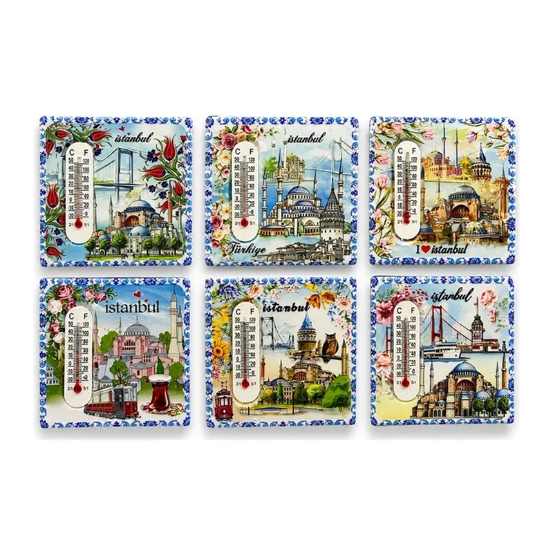 İstanbul Temalı Buzdolapı Süsü Magnet Alk5828