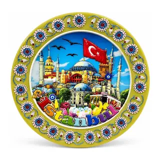 İstanbul Temalı Seramik Magnet Alk5852