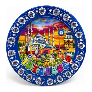 İstanbul Temalı Seramik Magnet Alk5854
