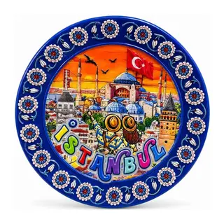 İstanbul Temalı Seramik Magnet Alk5855