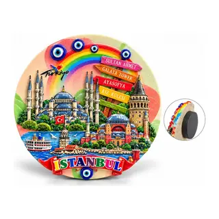 İstanbul Temalı Polyester Magnet Alk5862