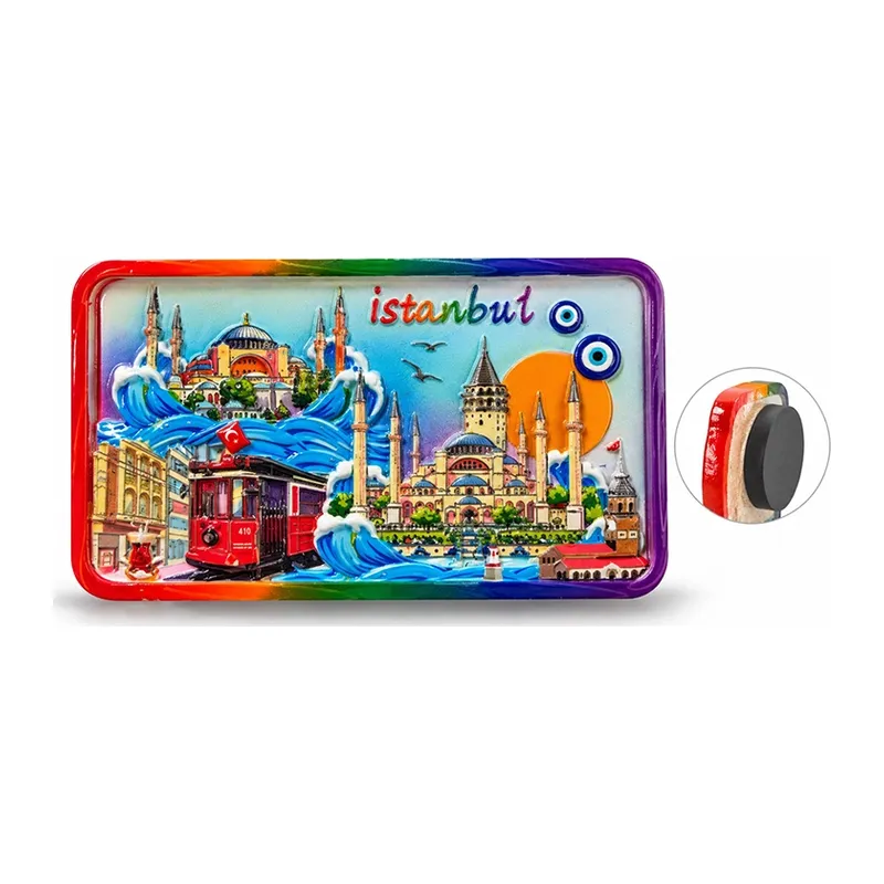 İstanbul Temalı Polyester Magnet Alk5864