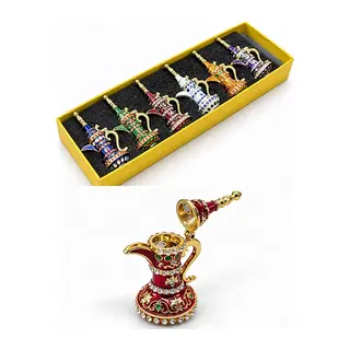 Dekoratif Swarovski Taşlı İbrik Seti 6’lı Set. Alk6187