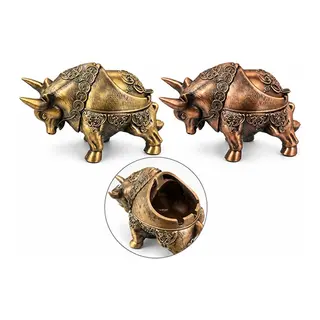 Metal Boğa Tasarımı Küllük Alk6400