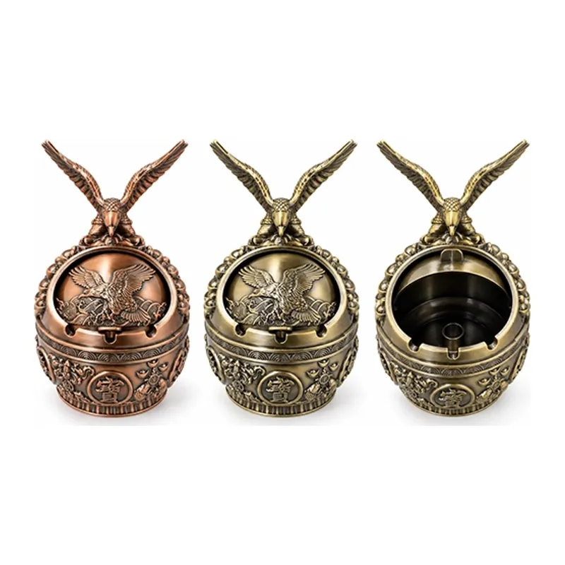 Metal Kartal Tasarımı Küllük Alk6403