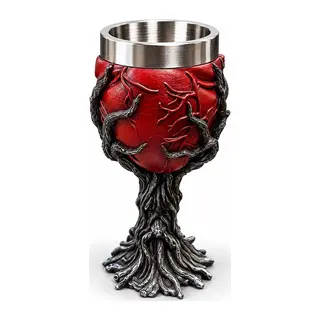 Ağaç Kökü Figürlü 3d Kabartmalı Paslanmaz Çelik Kadeh Kupa Alk6544