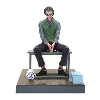 Joker Palyaço Maskeli Oturan Dekoratif Figür Alk6610