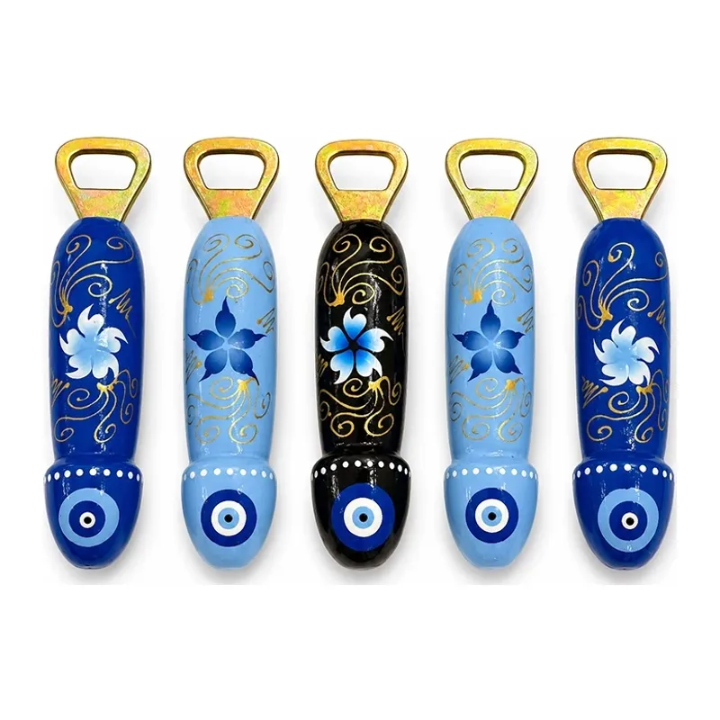 Ahşap Tasarımlı Şişe Açacağı 5'li Set No:1011