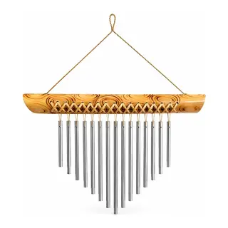 Bambu Metal Çubuklu Rüzgar Çanı No:1047