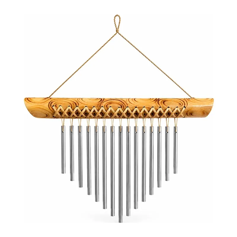 Bambu Metal Çubuklu Rüzgar Çanı No:1047