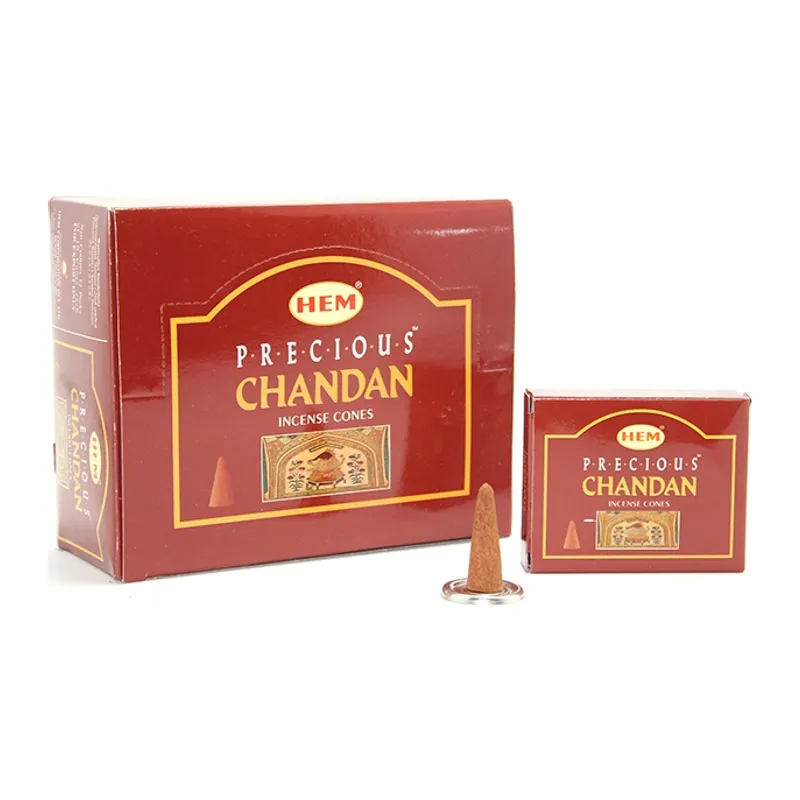 Precious Chandan Aromalı Konik Tütsü