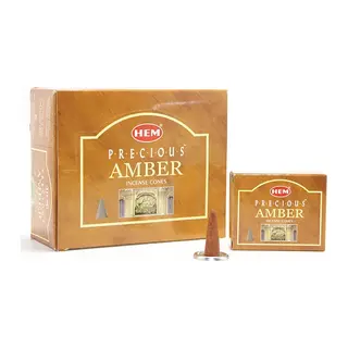 Precious Amber Aromalı Konik Tütsü