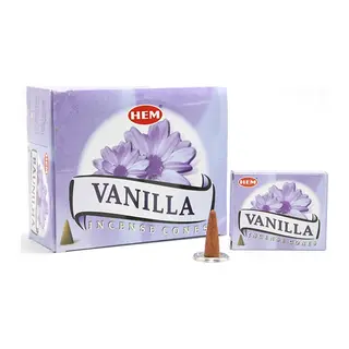 Vanilla Aromalı Konik Tütsü