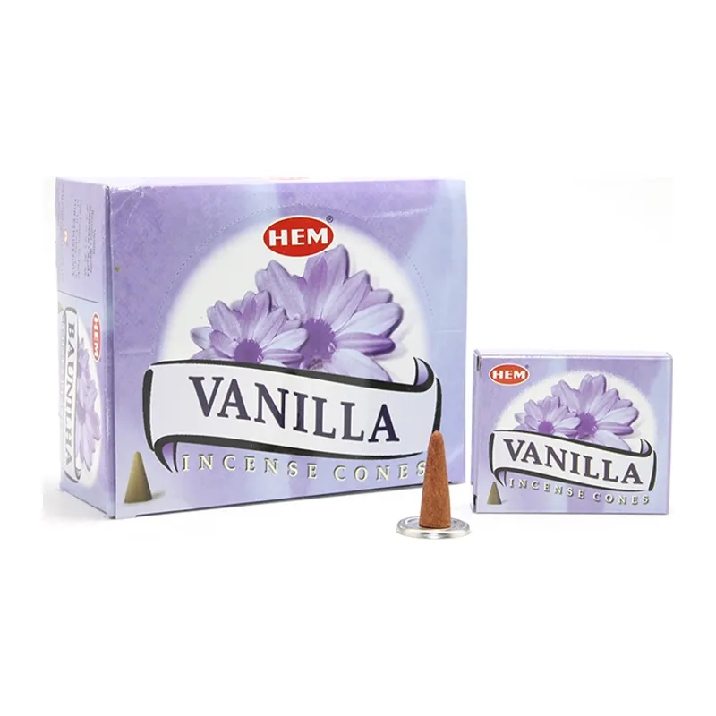 Vanilla Aromalı Konik Tütsü