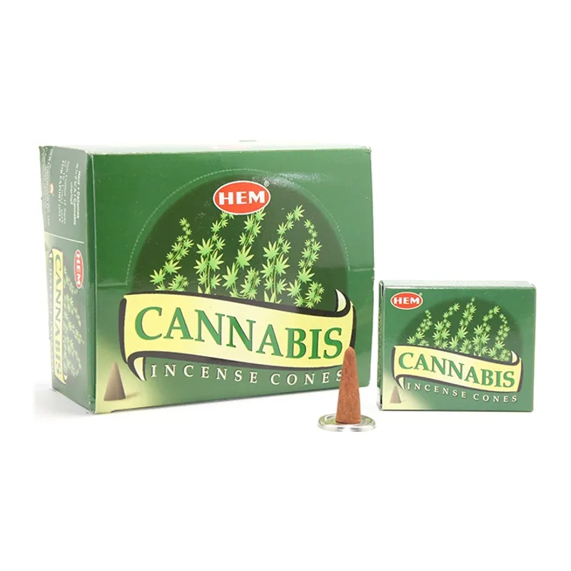 Cannabis Aromalı Konik Tütsü