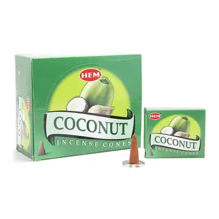 Coconut Aromalı Konik Tütsü